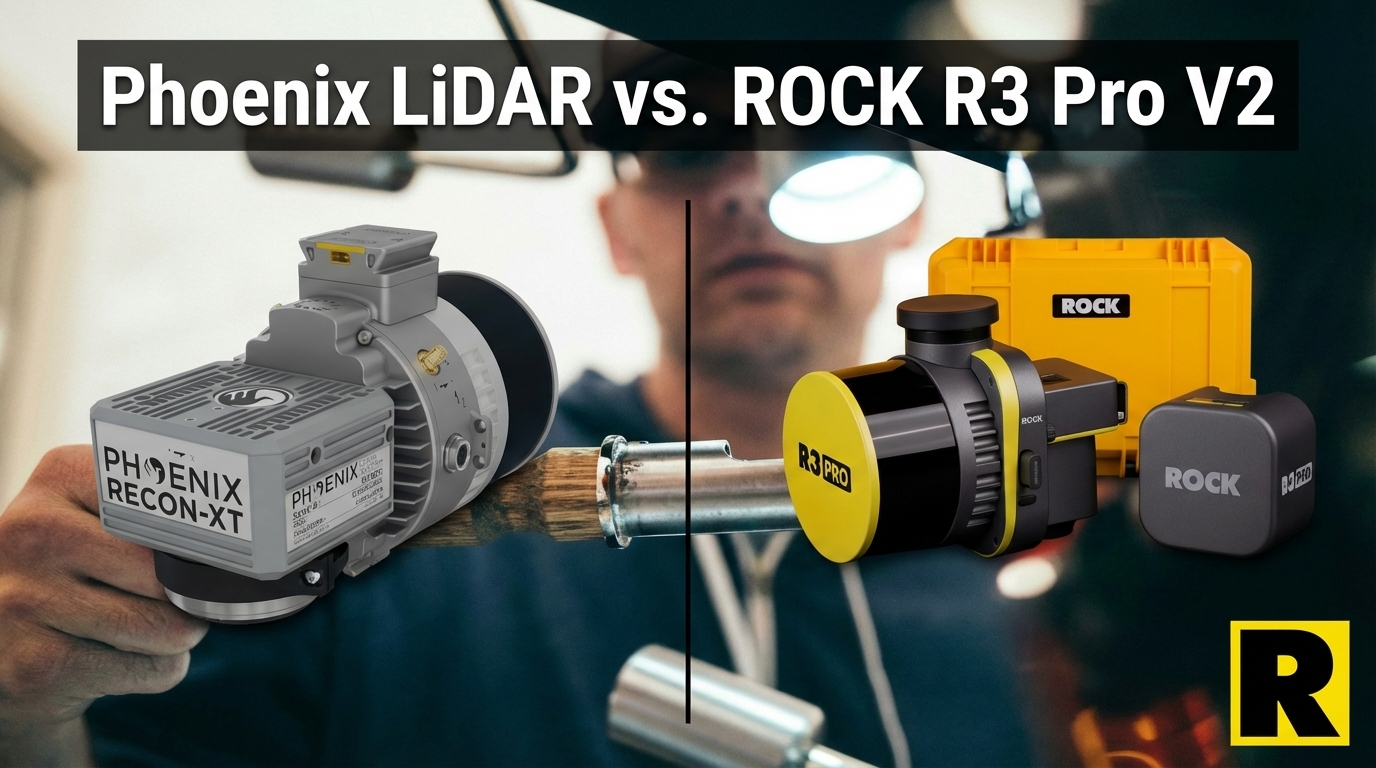 Phoenix LiDAR vs. ROCK R3 Pro V2: Legacy Prestige Meets Modern Workflow